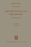 Law and Politics of the Danube
