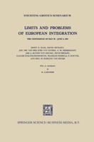 Limits and Problems of European Integration : The Conference of May 30 - June 2, 1961
