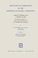 The Rules of Competition in the European Economic Community
