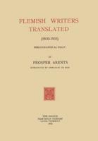 Flemish Writers Translated (1830-1931) : Bibliographical Essay