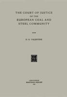 The Court of Justice of the European Coal and Steel Community