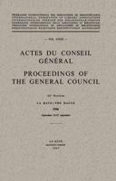 Actes Du Conseil Général / Proceedings of the General Council
