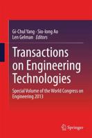 Transactions on Engineering Technologies : Special Volume of the World Congress on Engineering 2013