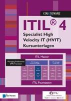 Itil(r) 4 Specialist High Velocity It (Hvit) Kursunterlagen