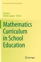 Mathematics Curriculum in School Education