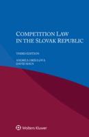 Competition Law in the Slovak Republic