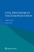 Civil Procedure in the European Union