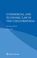 Commercial and Economic Law in the Czech Republic