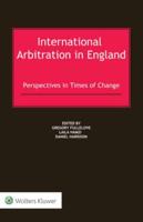 International Arbitration in England