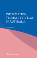Information Technology Law in Australia