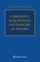 Corporate Acquisitions and Mergers in Nigeria