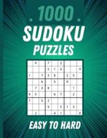 1000 Sudoku Puzzles Easy to Hard