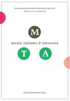 Music Theory and Analysis Volume 10 Issue 2, 2023 (Journal Subscription)