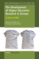 The Development of Higher Education Research in Europe
