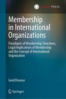 Membership in International Organizations