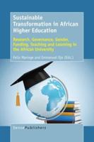 Sustainable Transformation in African Higher Education