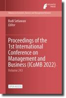 Proceedings of the 1st International Conference on Management and Business (ICoMB 2022)