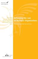 Reforming the Law on Business Organizations