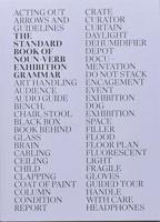 The Standard Book of Noun-Verb Exhibition