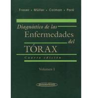 The Diagnostico de Las Enfermedades del Torax 4b: Ed.- 4 Tomos