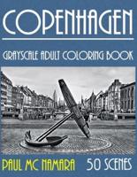 Copenhagen Grayscale: Adult Coloring Book