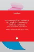 Proceedings of the Conference on Design and Semantics of Form and Movement