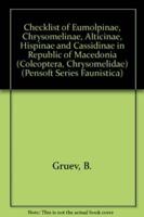 Checklist of Eumolpinae, Chrysomelinae, Alticinae, Hispinae and Cassidinae in Republic of Macedonia (Coleoptera, Chrysomelidae)