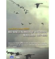 Mid-Winter Numbers of Waterbirds in Bulgaria (1977-2001)
