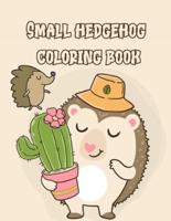 Small Hedgehog Coloring Book
