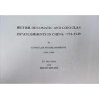 British Diplomatic and Consular Establishments in China