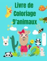 Livre De Coloriage D'animaux