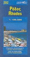 Map of Rhodes. Number 202