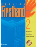 Student Book with Audio CD, Level 2, English Firsthand