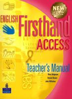 English Firsthand Access. Teacher's Manual