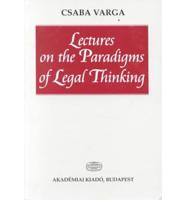 Lectures on the Paradigms of Legal Thinking