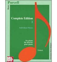 Purcell: Complete Works I
