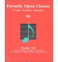 Favourite Opera Classics III (Verdi)