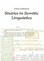 Studies in Semitic Linguistics
