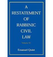 A Restatement of Rabbinic Civil Law