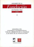 Anuario De La Fundacion Octavio Paz,2001