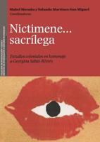 Nictimene...sacrílega