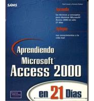 Aprendiendo Microsoft Access 2000 En 21 Dias