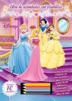 Libro de actividades con plantillas Disney princesa/ Disney Princess Activity Book