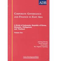 Corporate Governance and Finance in East Asia
