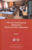 The Costs and Financing of Education