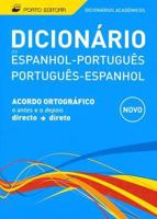Dicionario Academicos Espanhol-portugues & Portugues-espanho