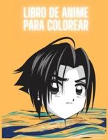 Libro para colorear de anime: Libro para colorear de personajes de anime para adultos, adolescentes y niños