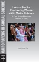 Law as a Tool for Empowering Women Within Marital Relations: A Case Study of Paternity Lawsuits in Egypt
