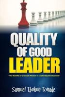 Quality of Good Leader