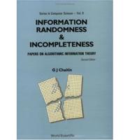 Information, Randomness And Incompleteness: Papers On Algorithmic Information Theory (2Nd Edition)